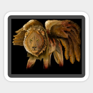 Lion of Saint Mark Sticker